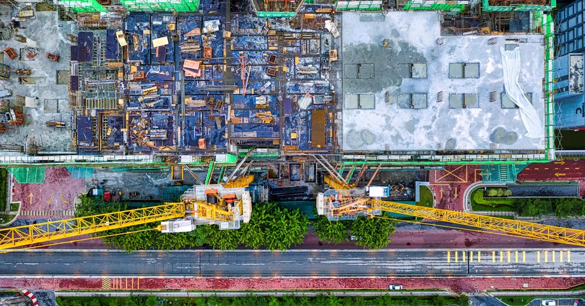 drone monitoring construction progress