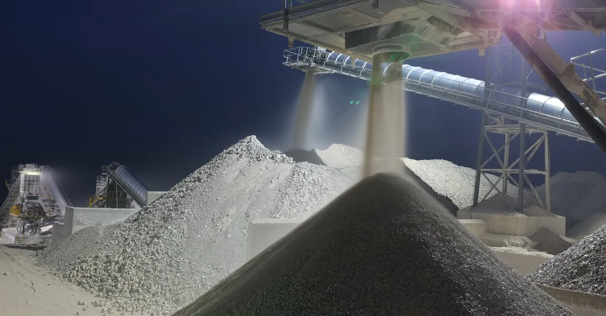 mining stockpile drone measurement