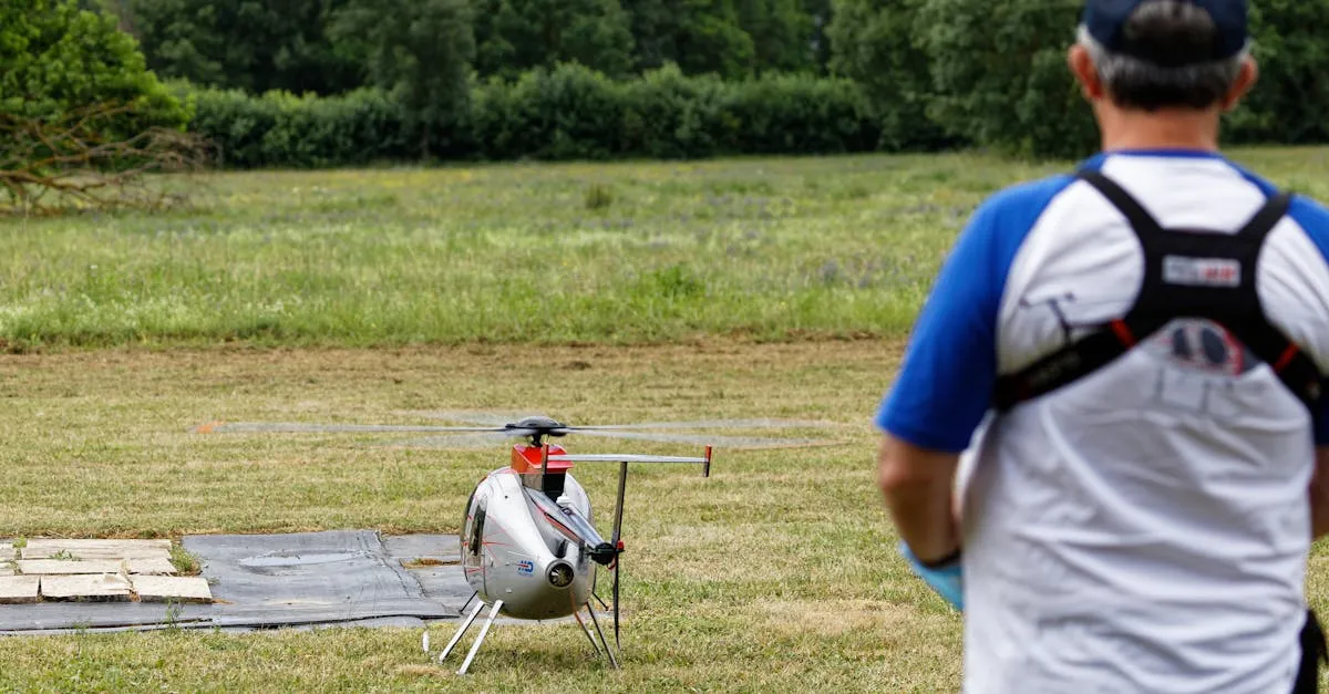 first drone flight