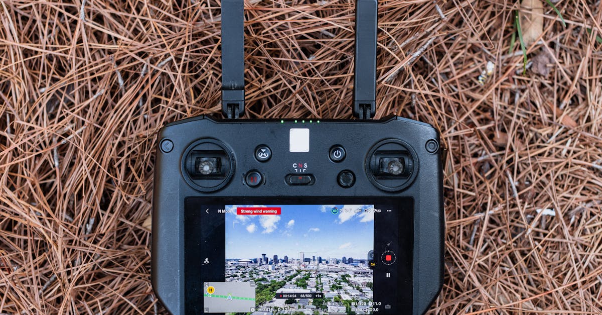 drone flying in challenging wind