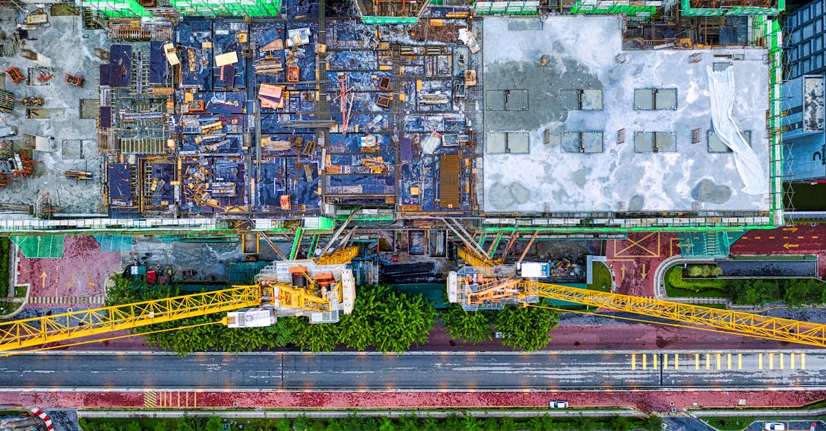 drone monitoring construction progress