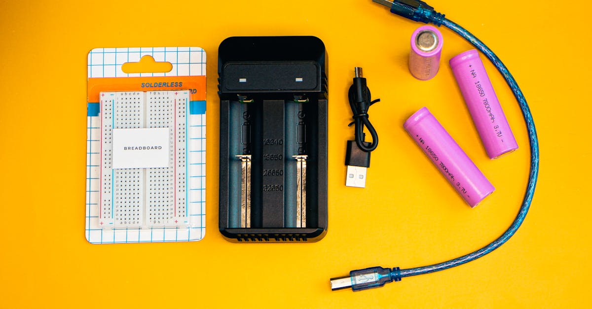 organized drone accessories