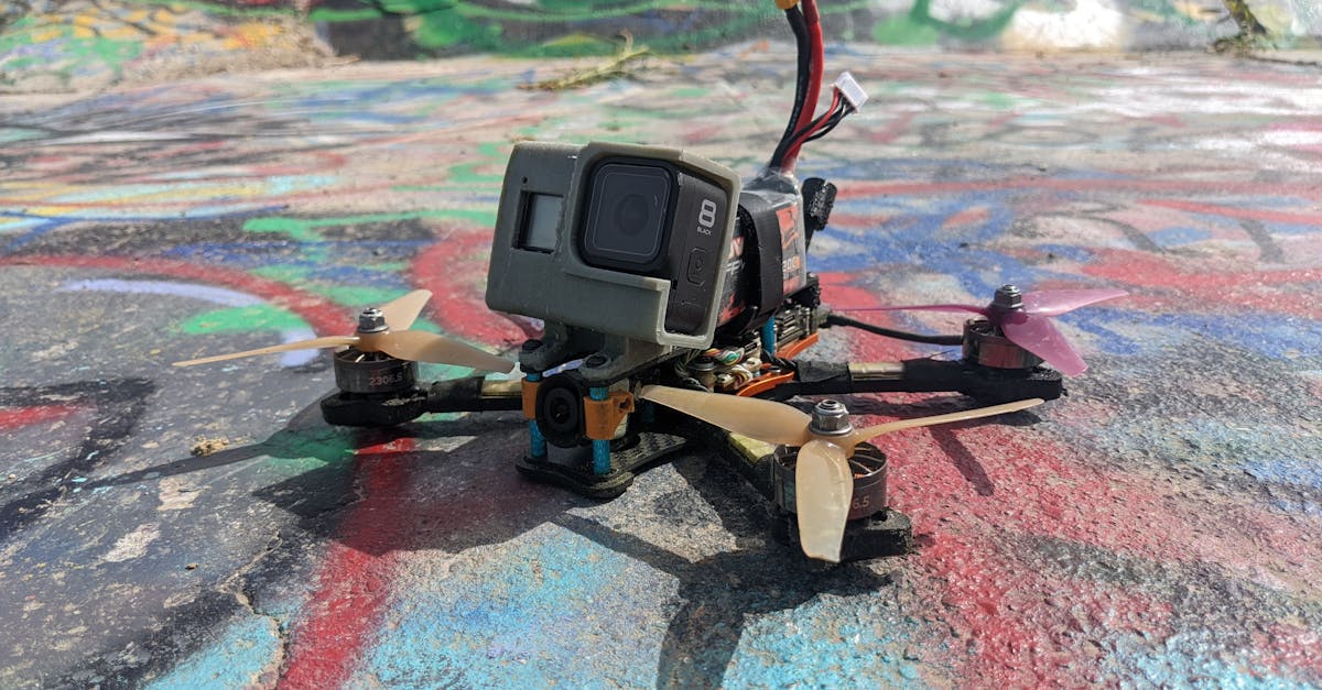 drone motor closeup detail