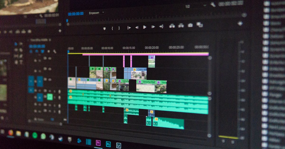 Editing