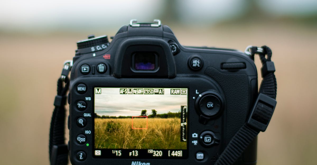 Camera Settings for Beginners