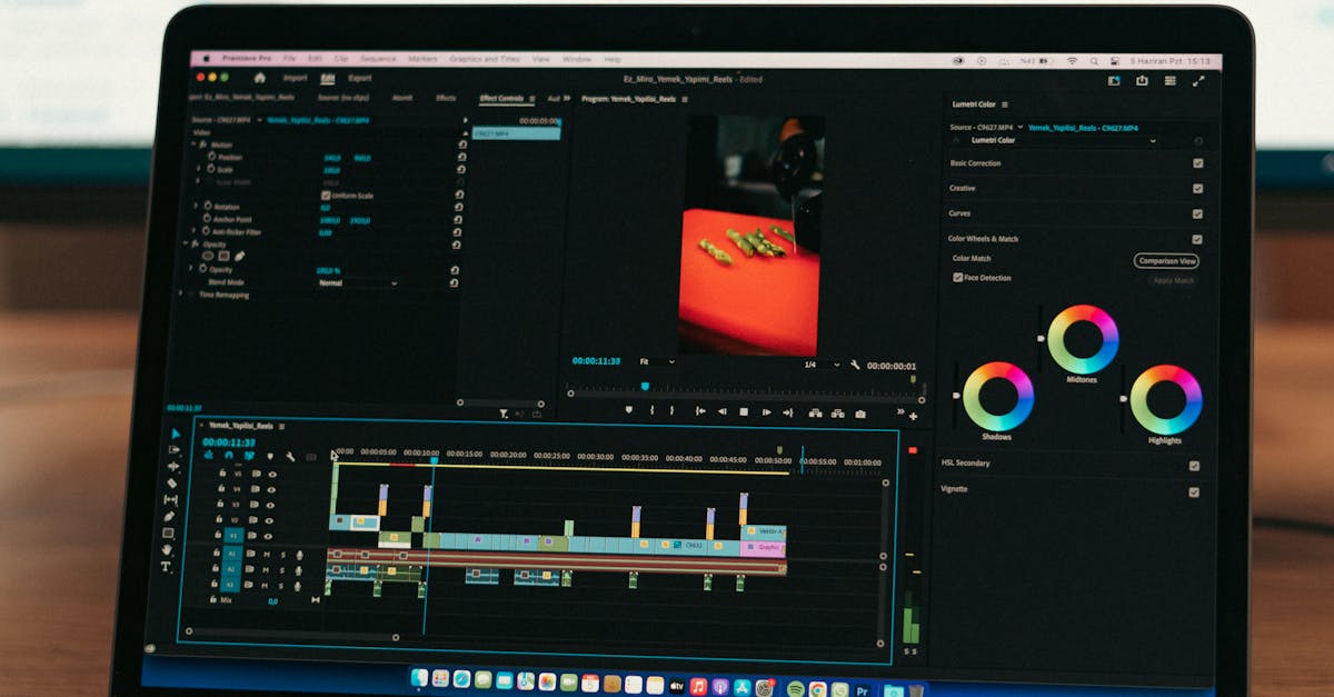 Editing Timeline for a Typical Property