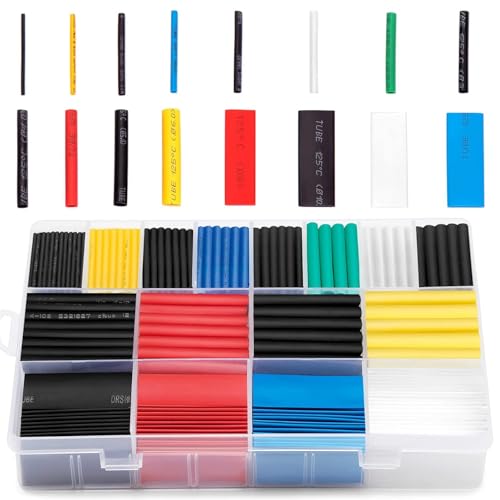 Ginsco Heat Shrink Tubing Assortment Kit